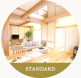 総天然木の規格提案型プラン